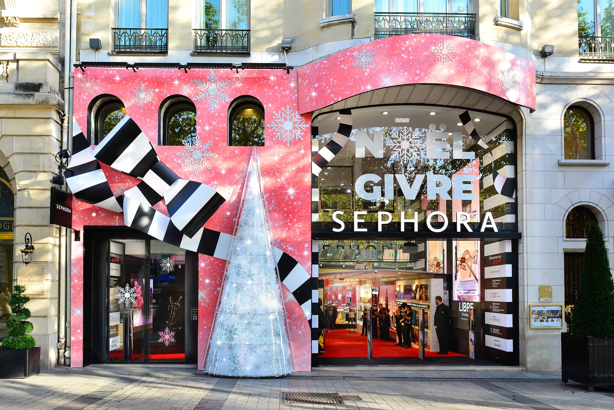Sephora Noël 2019 Champs Elysées - Lucie Conan - Graphiste Freelance Paris